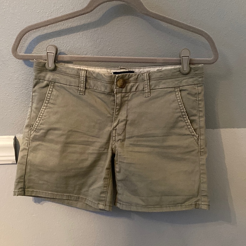 AEO Stretch MIDI shorts    #248
